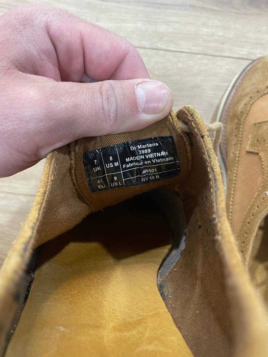 Чоловічі оксфорді фірми Dr.Martens Оригінал