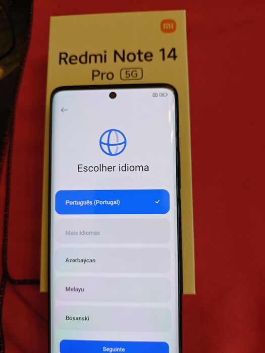 Redmi Note 14 Pro 5G 256GB com Carregador