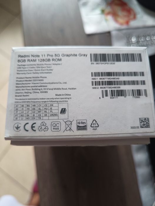 Redmi Note 11Pro
