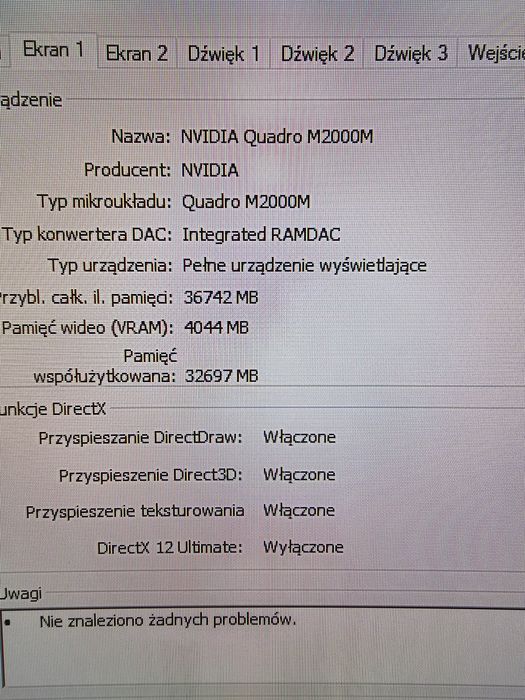 Lenovo P50 i7 (64 Ram,1 tera dysk,2karty graficzne)
