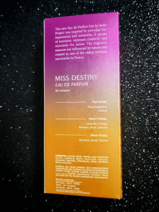 Perfumy zapach Selfie Project Miss Destiny 50ml Edp
