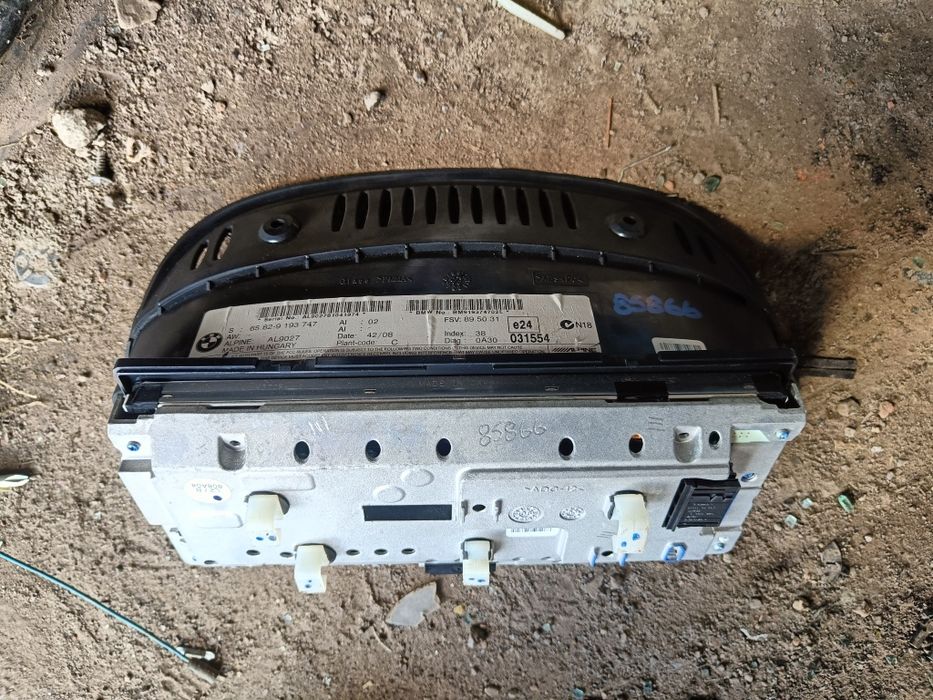 Nawigacja CCC BMW 5 E60 E61 E63 E64 Komplet Stacja Wyświetlacz IDrive