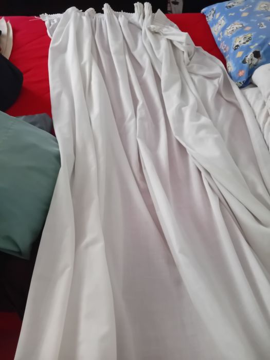 2 cortinados 2 reposteiros
