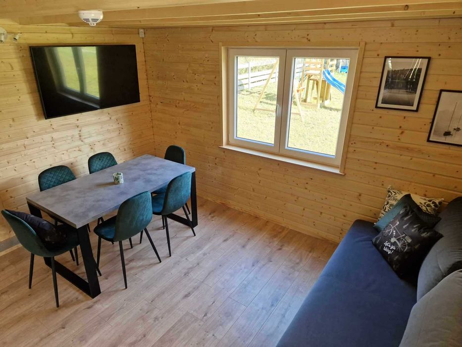 Mazury Brajniki domki całoroczne Jez. Świętajno Jacuzzi Supy Kajaki