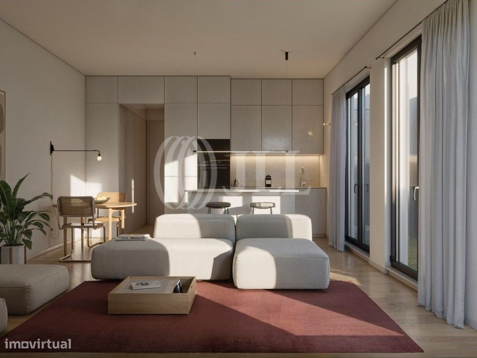 Apartamento T1 com jardim e garagem, Matosinhos, Porto — Matosinhos E Leça Da Palmeira, Porto
