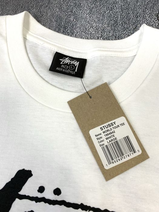 Stussy Футболка,ОРИГИНАЛ,рр С-ХЛ Стусси,Стусі. Белая Чёрная