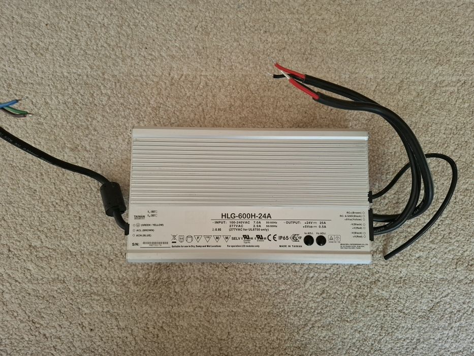 Mean Well HLG-600H-24A