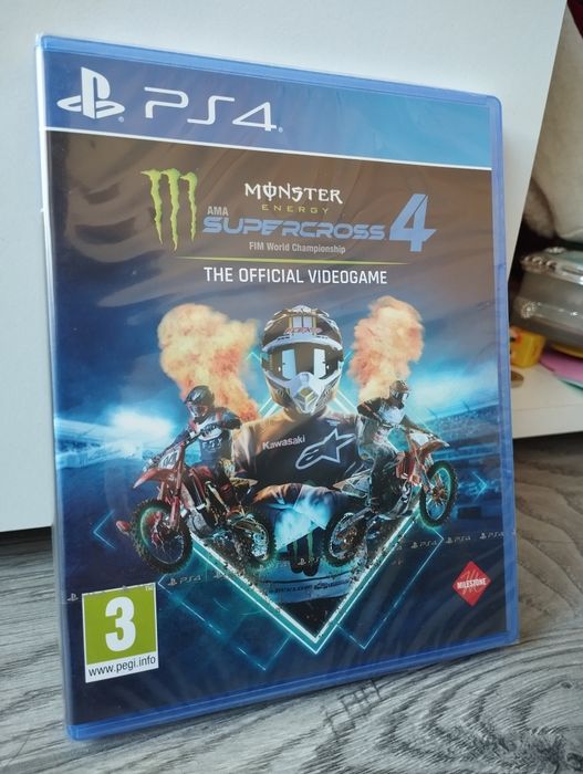 Nowa Gra Monster Energy Supercross 4 PS4/PS5 PlayStation