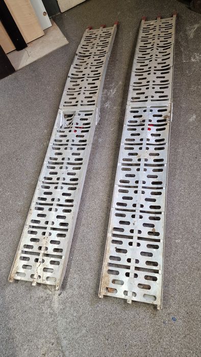 Najazdy aluminiowe składane 680kg Quady, motory