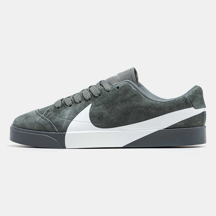 Кросівки Nike Blazer City Low Grey/White premium