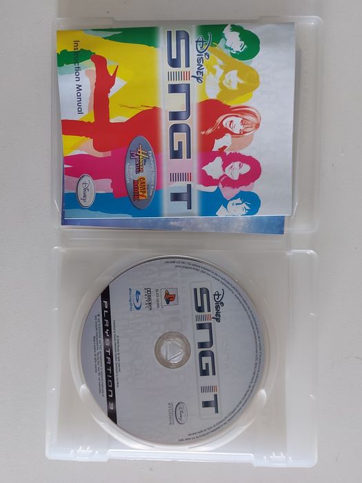 Singstar jogo e 2 microfones