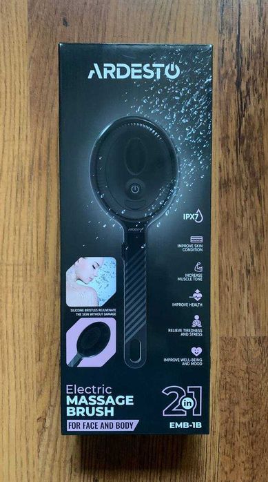 Електрична щітка-масажер ARDESTO EMB-1B 1000