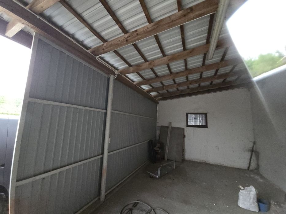 Wiata garaż metalowy 8.5x4.5