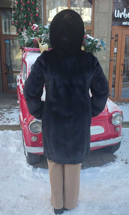 Шуба норка Blacknafa, 48-50 укр.розмір, 110 довжина