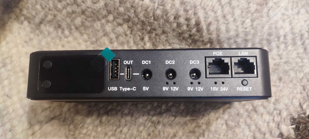 Skazeke Mini UPS DR2p 18000 мА·год для роутера, інтернет без світла