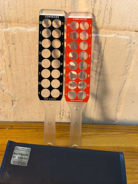 Linijki do skiaskopii