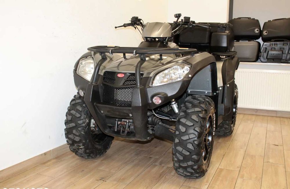 Quad Kymco MXU 500 IRS + nowy pług do śniegu.