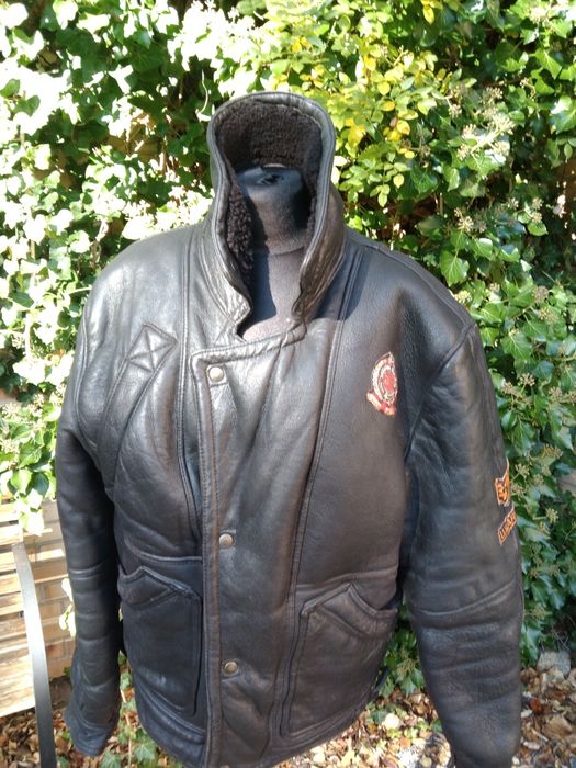 Kożuch naturalny męski/kurtka