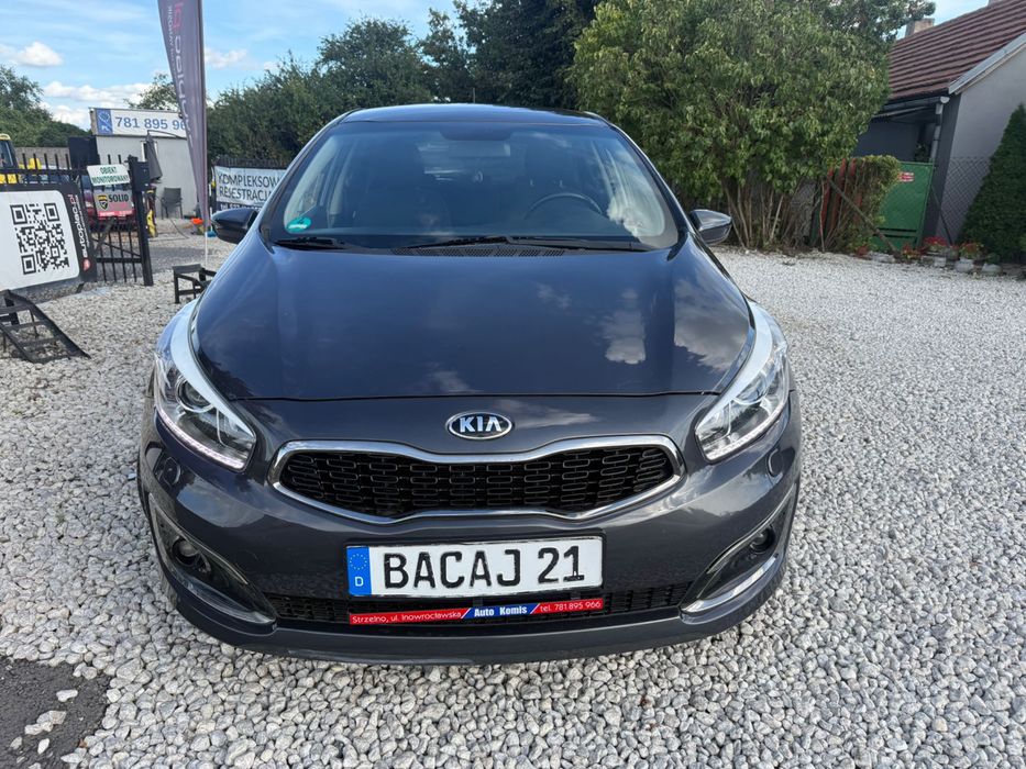 KIA CEED Z 2016 1.4 mpi Klima Kamera Navi Sprowadzony/Opłacony