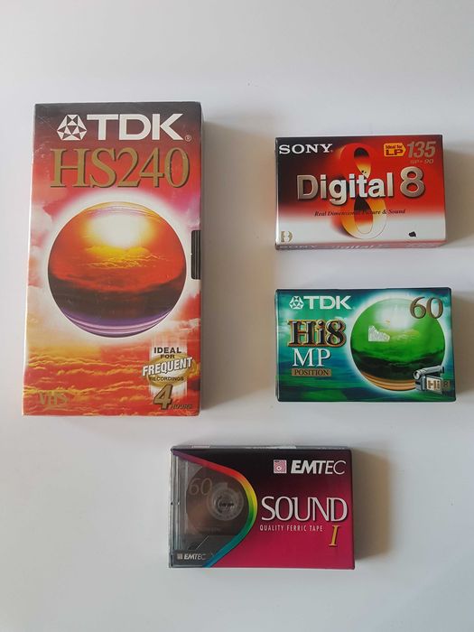 Polecam archiwizację z VHS HI8 Video8 MiniDV CD DVD Blu-Ray