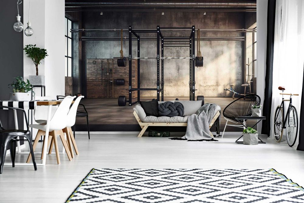 Fototapeta Loft Stan Surowy Beton Metal Rdza 3D Twój Rozmiar + KLEJ