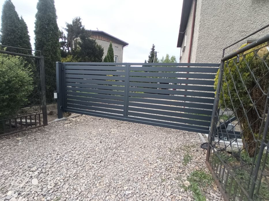 Bramy, furtki ogrodzenia nowoczesne