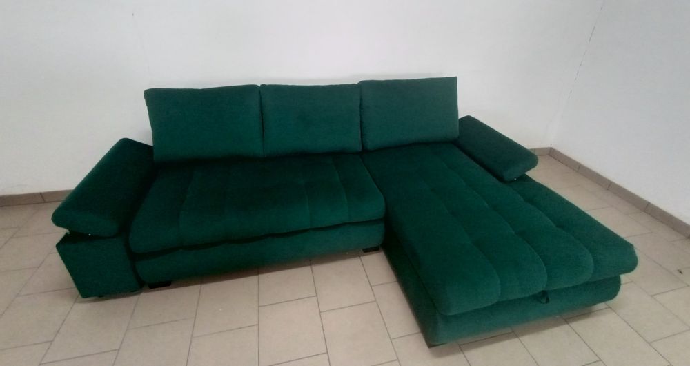 2700zl butelkowa zieleń kanapa
