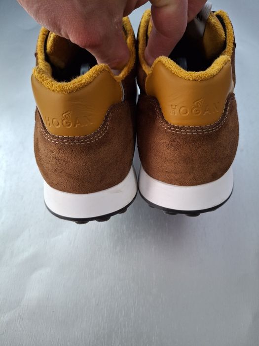 Кроссовки Hogan H86RUN Brown 
ОРИГИНАЛ Италия!
Отлично подход