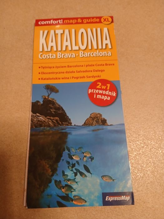 Mapy przewodniki Hiszpania Barcelona Majorka Teneryfa Katalonia