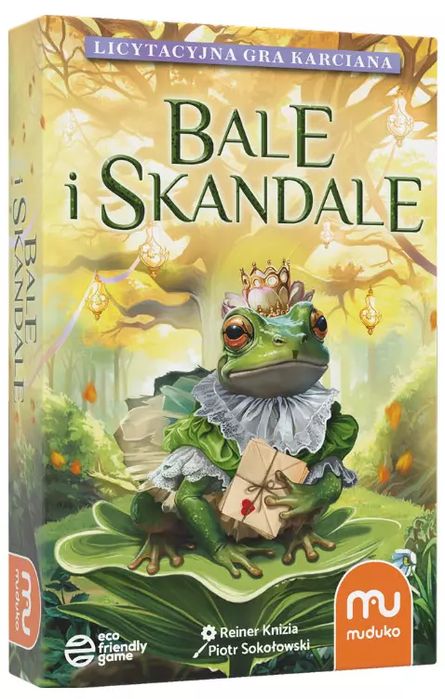 Bale i skandale. Licytacyjna gra karciana. Muduko