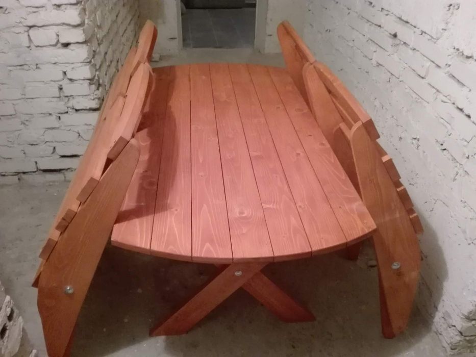 Nowy komplet mebli ogrodowych