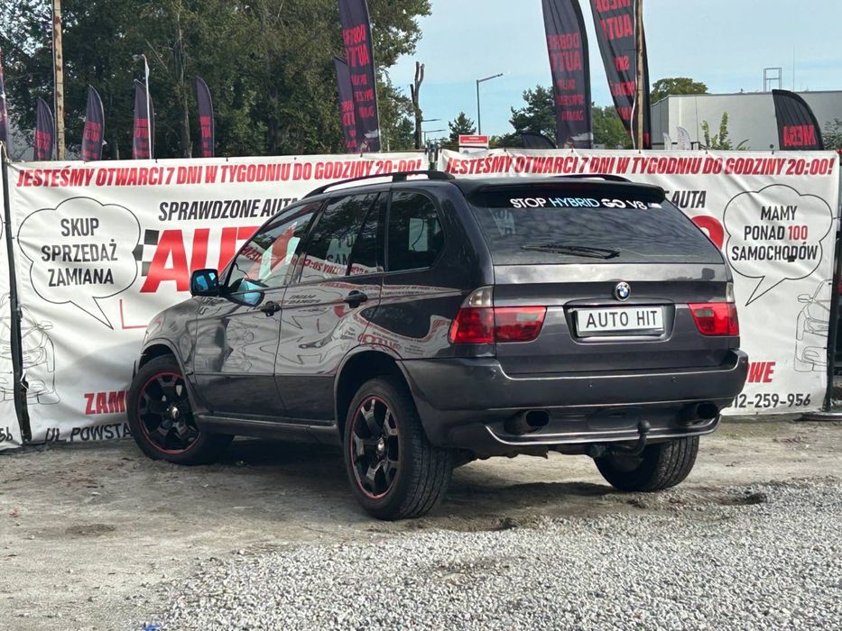 BMW X5 4.4LPG // Mocny // Komfortowy // 2 kpl opon // Automat // Zamiana // Raty