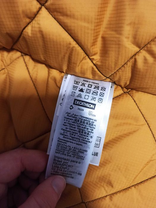 NOWA parka turystyczna damska SH900 wodoodporna / DECATHLON