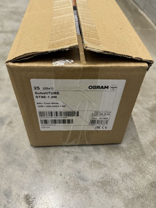 LED Лампа Osram ST8E-1.2M