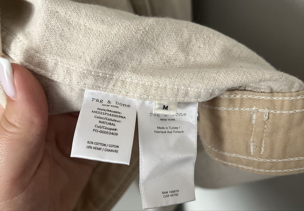 Джинсова куртка Rag & Bone New York | Оригінал | Premium