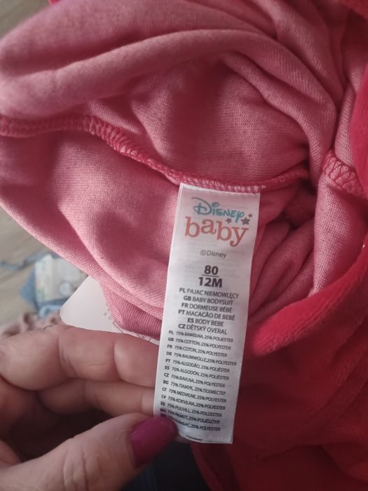 Nowy pajac niemowlęce rozm.80