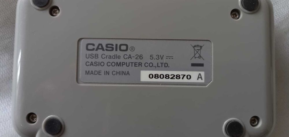 Base Casio e Dock Station Exilim para maquina fotográfica