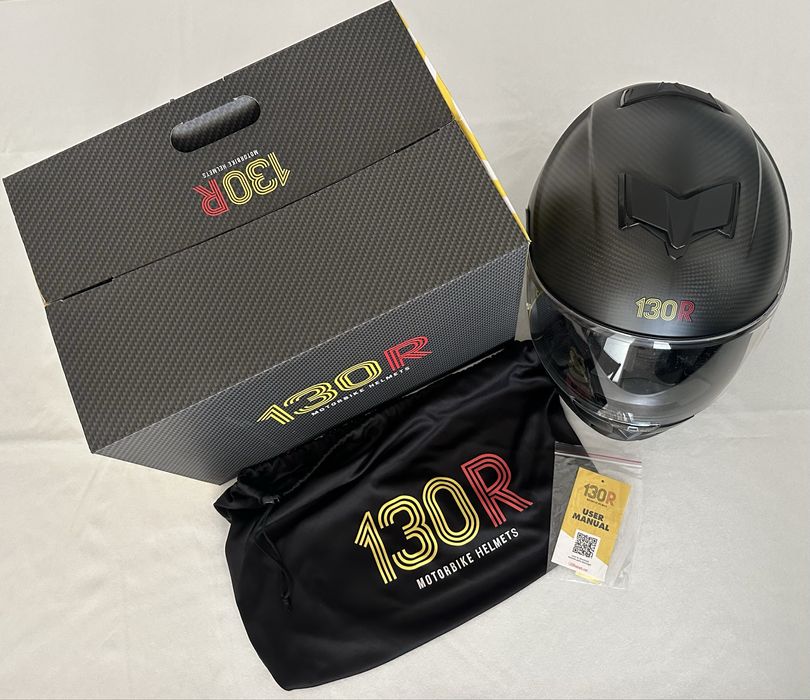 Capacete 130R Kashima Carbon fibra de carbono tamanho L