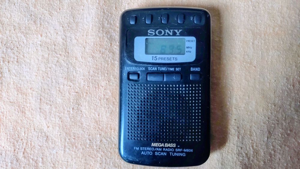 Mini radio Bolso Sony SRF-M806 FM/AM