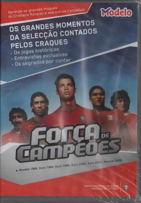 Dvd Força de Campeões - Futebol - selado