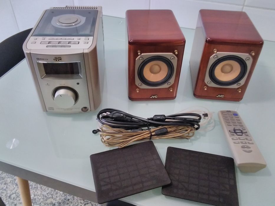 Sistema HIFi micro JVC ÚLTIMO PREÇO Oportunidade Desocupar