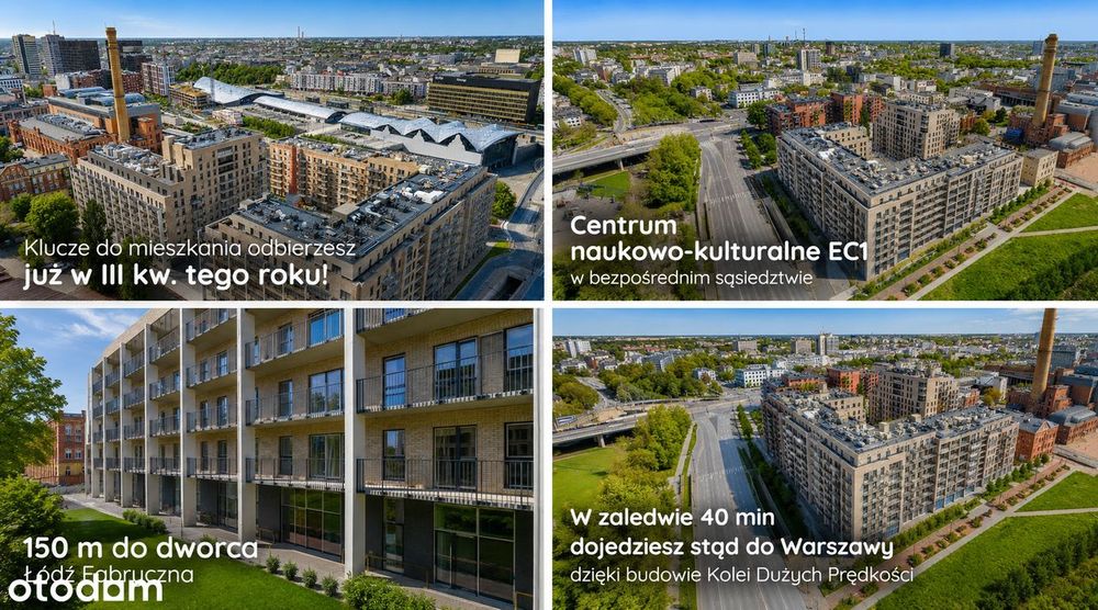 Nowe Centrum Łodzi | Łódź Fabryczna -> Warszawa Centralna 1h 15min !