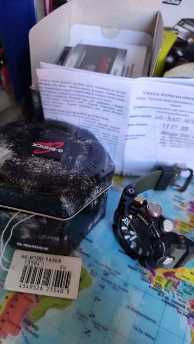 Zegarek Casio g-shock ggb100 gwarancja