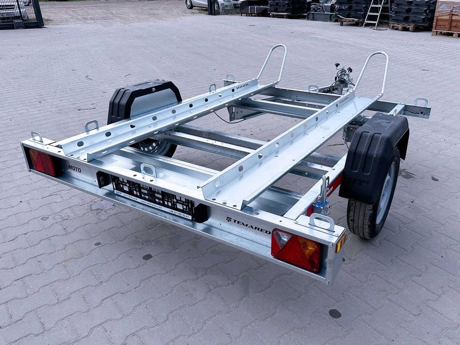 Temared MOTO 2 - Nowa przyczepka do przewozu motocykli