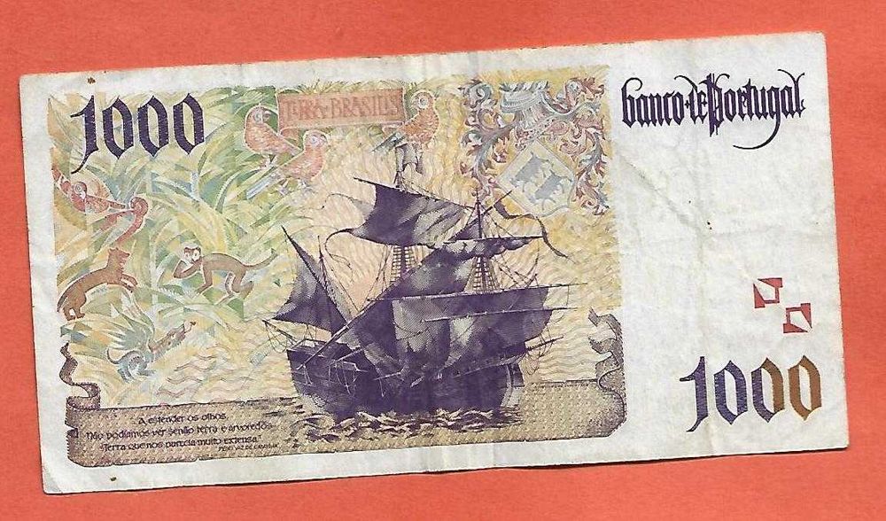 Nota de 1000$00 21/05/1998