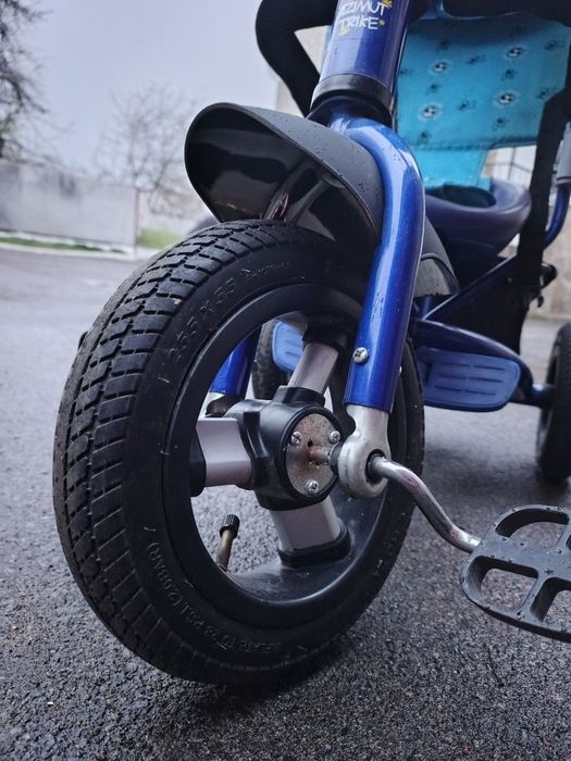 Дитячий триколісний велосипед-коляска Azimut Trike