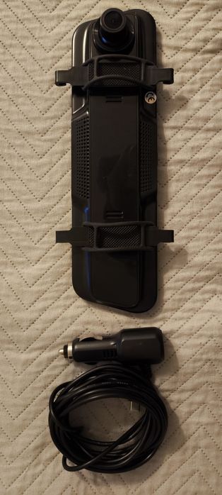 Wideorejestrator w lusterku HD 9.66 android auto, apple carplay