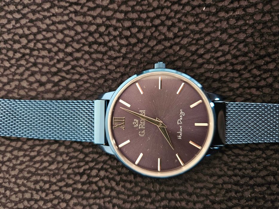 Zegarek Damski G.Rossi + BOX Niebieski