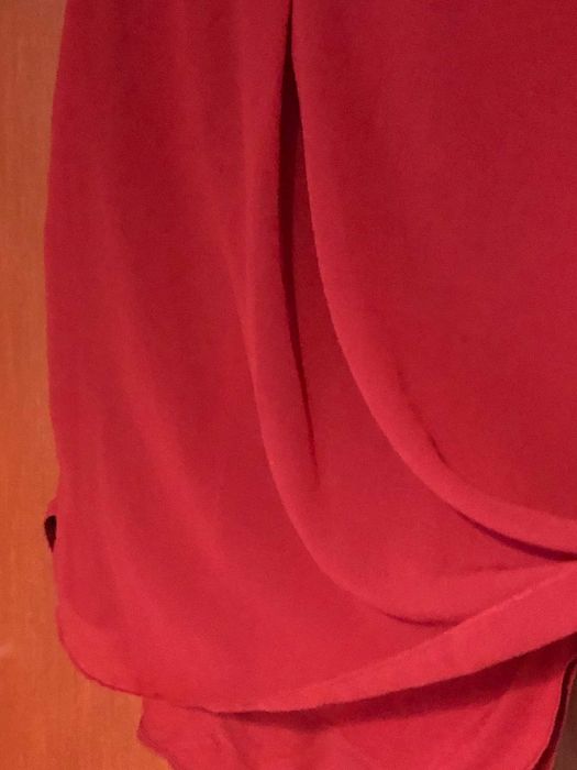 elegancki top ceglasty firmy intimissimi