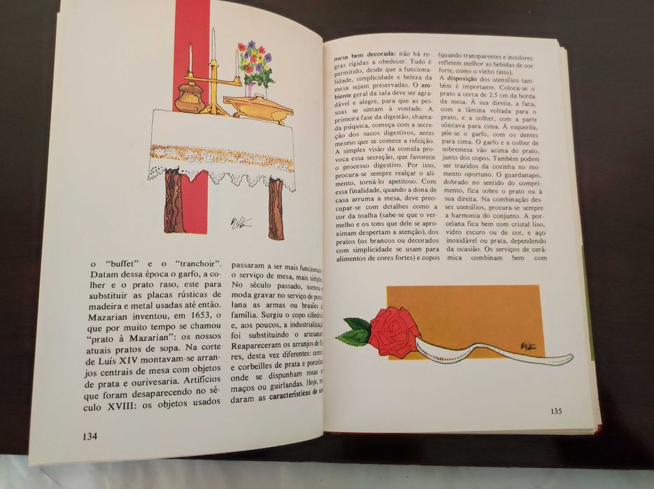 Coleção “Cozinha de A a Z” – 4 Volumes + Livro de Dicas (Anos 70)